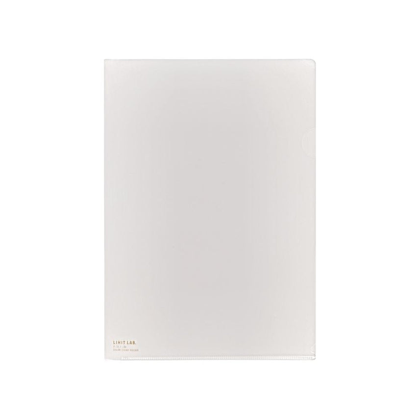 [Set of 5] Color clear folder A4