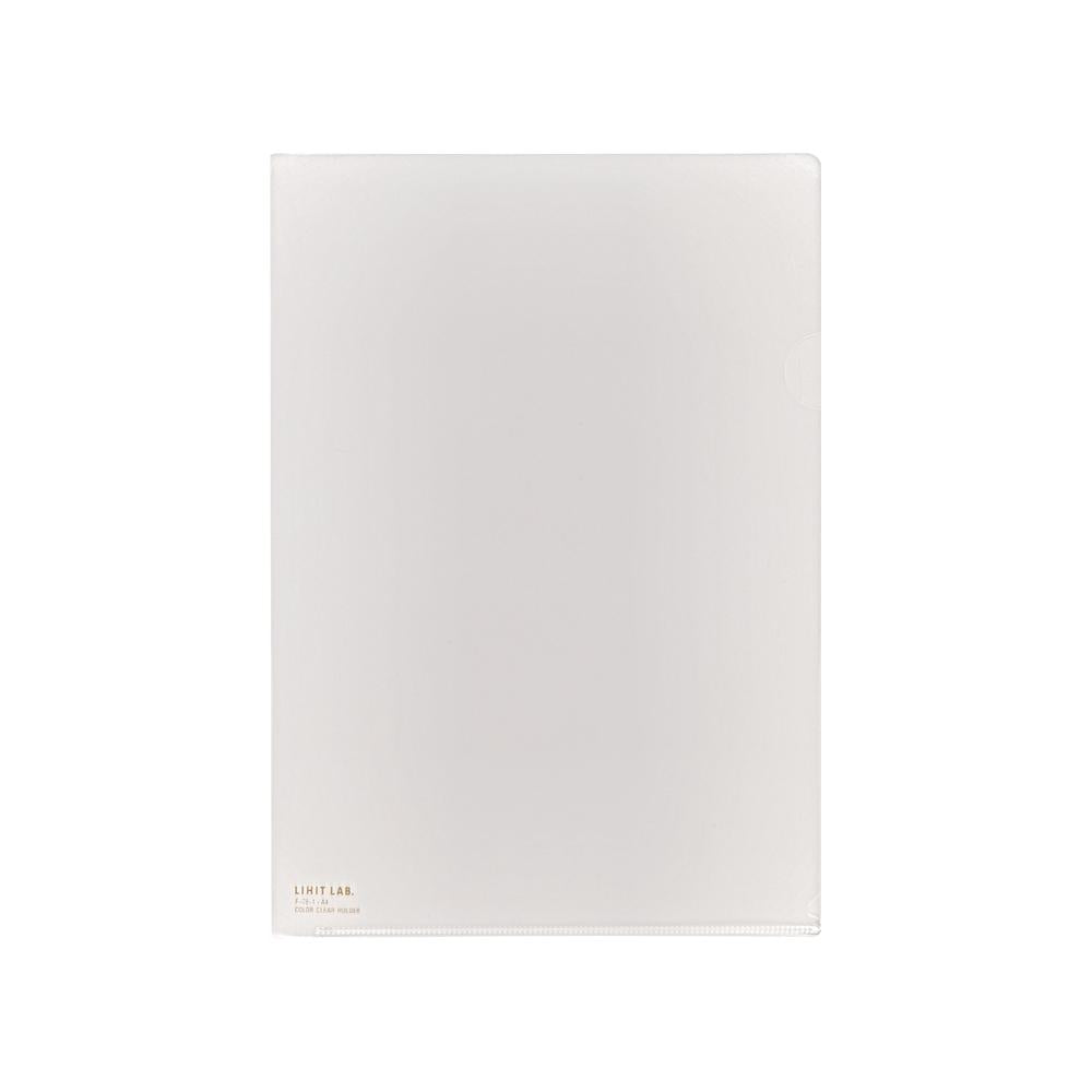 [Set of 5] Color clear folder A4