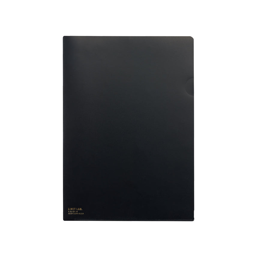 [Set of 5] Color clear folder A4
