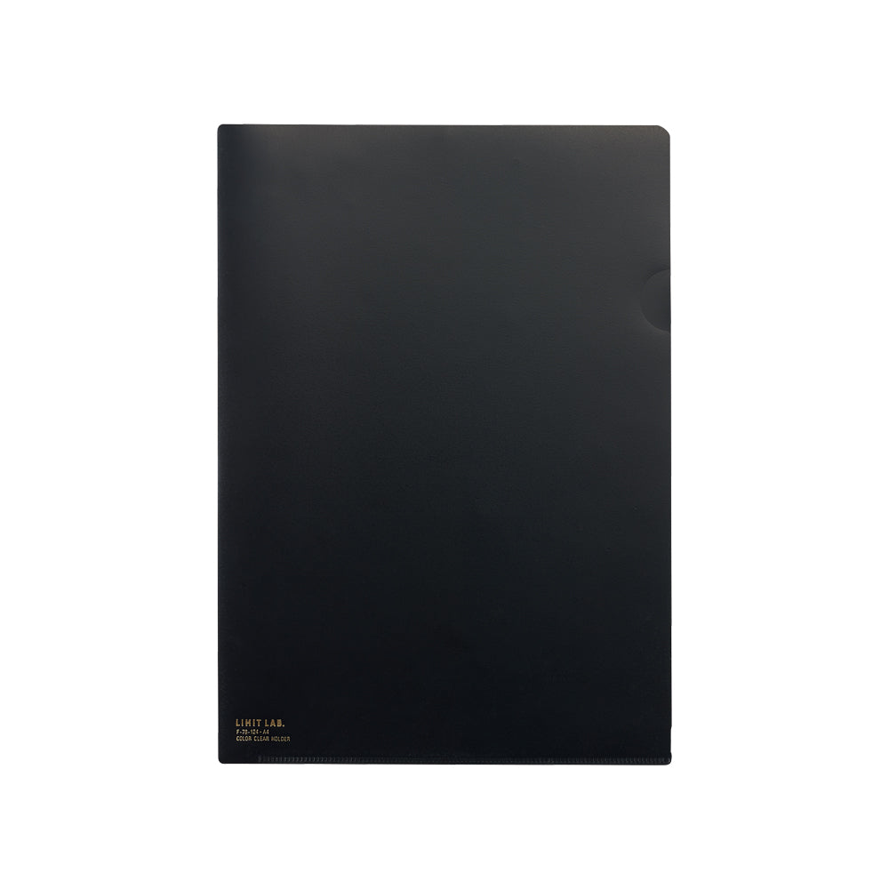 [Set of 5] Color clear folder A4