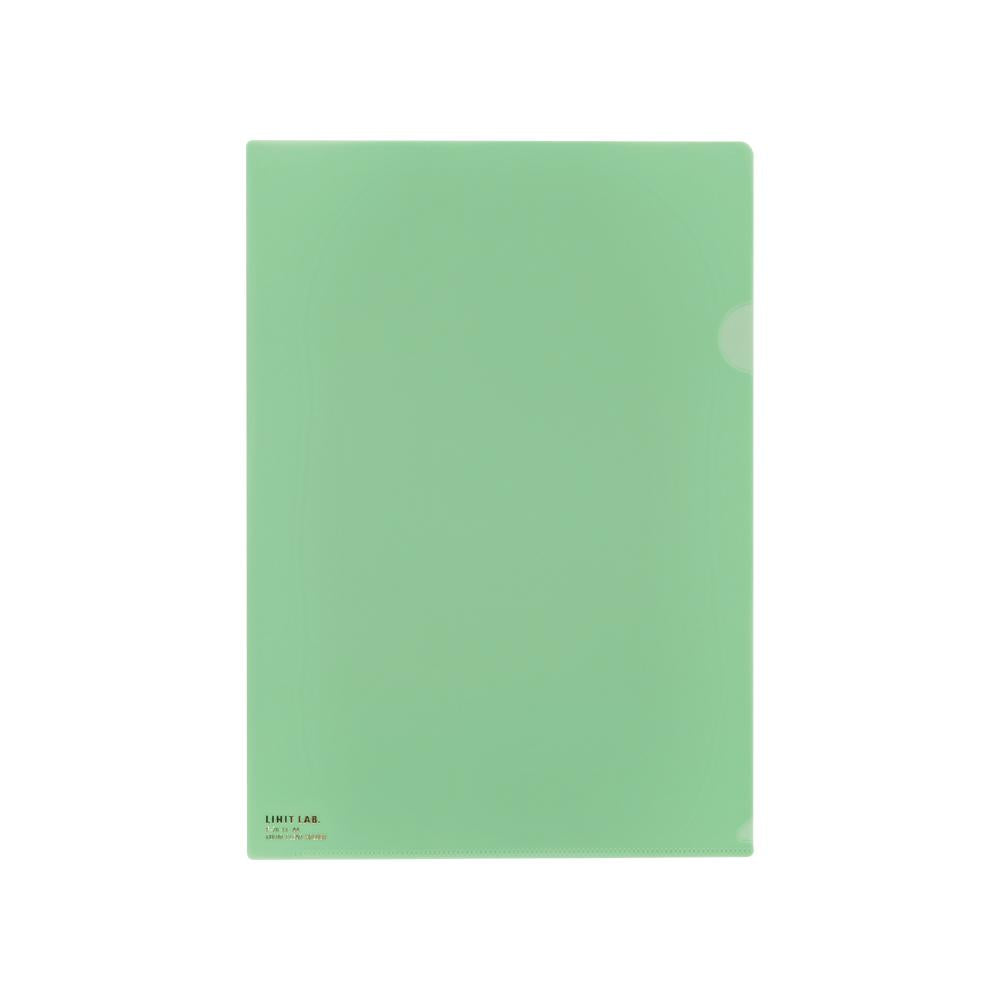 [Set of 5] Color clear folder A4