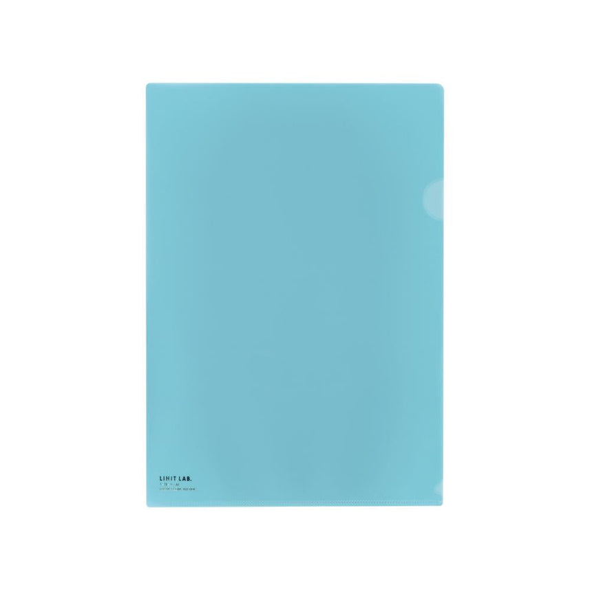 [Set of 5] Color clear folder A4