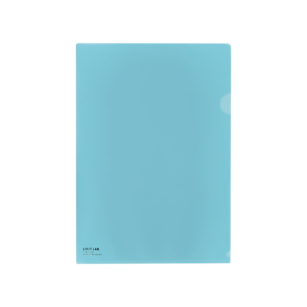 [Set of 5] Color clear folder A4