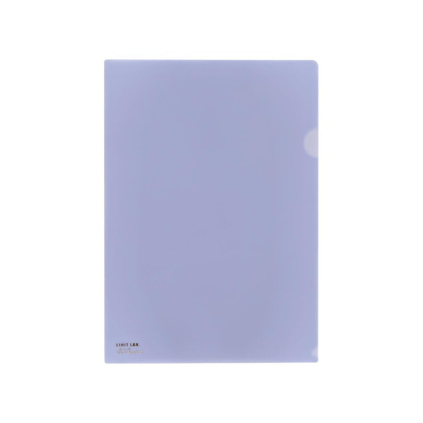 [Set of 5] Color clear folder A4