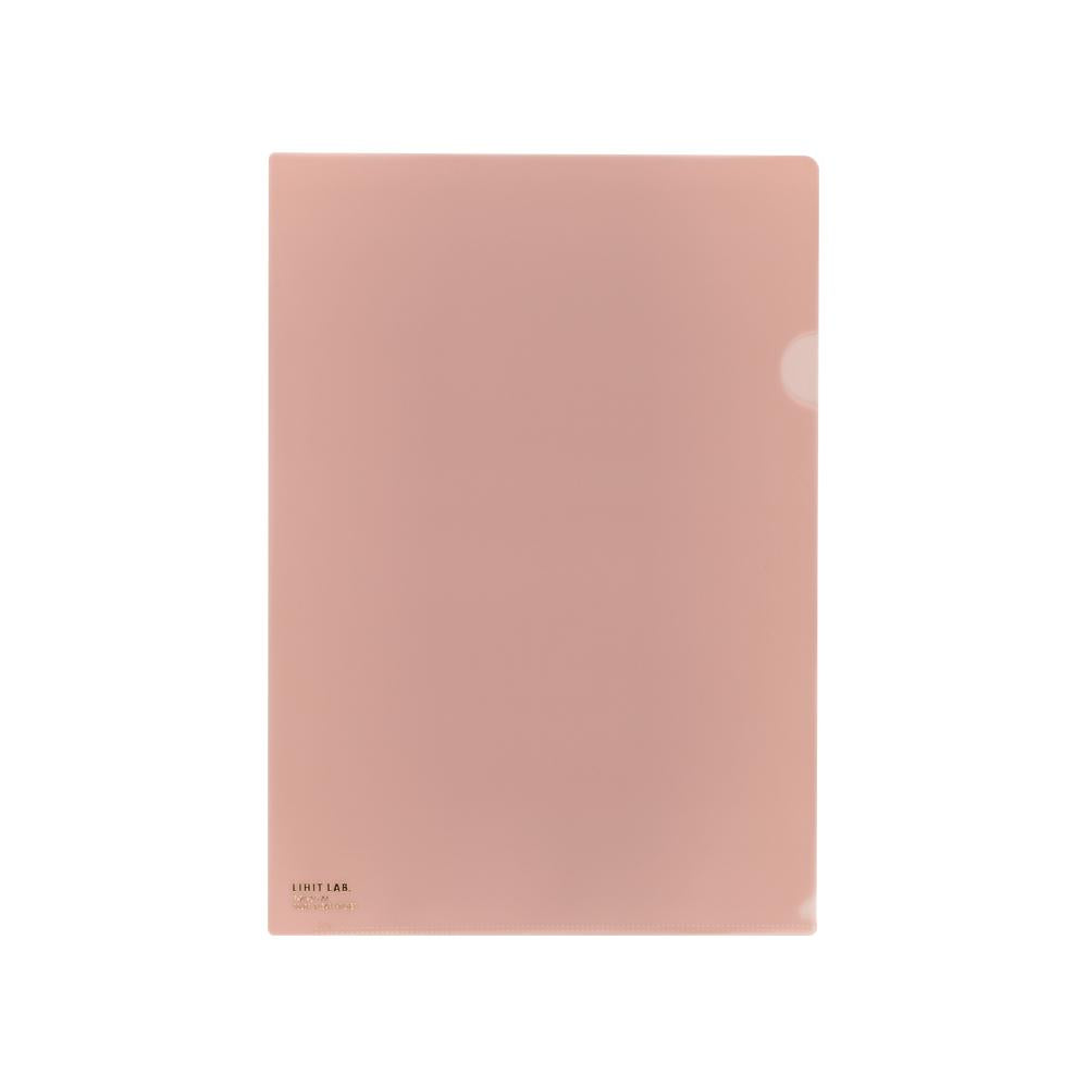 [Set of 5] Color clear folder A4
