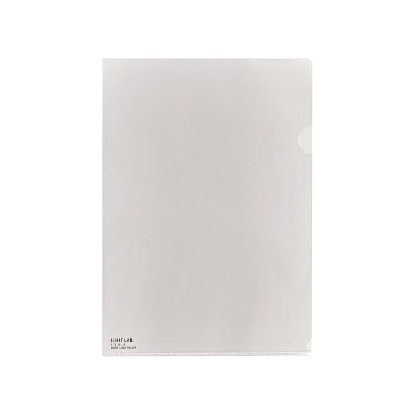 [Set of 5] Color clear folder A4