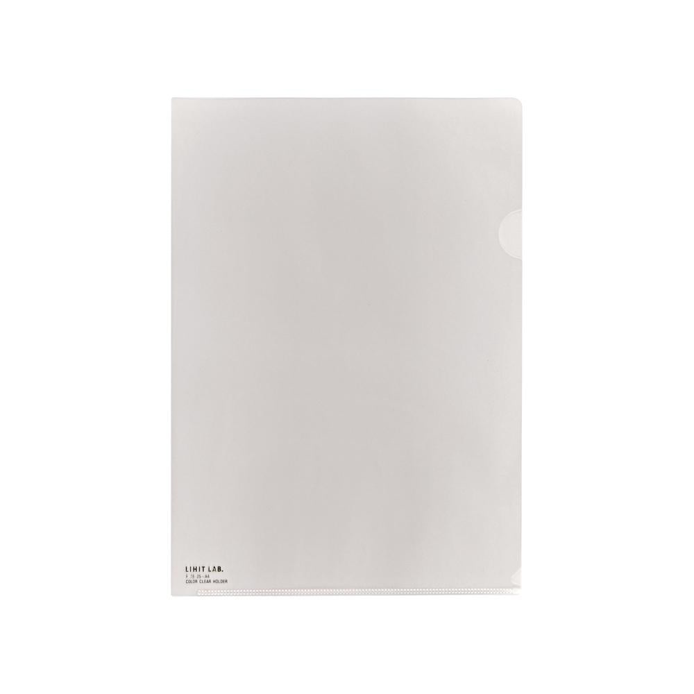 [Set of 5] Color clear folder A4