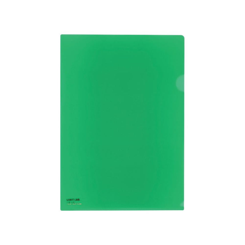 [Set of 5] Color clear folder A4