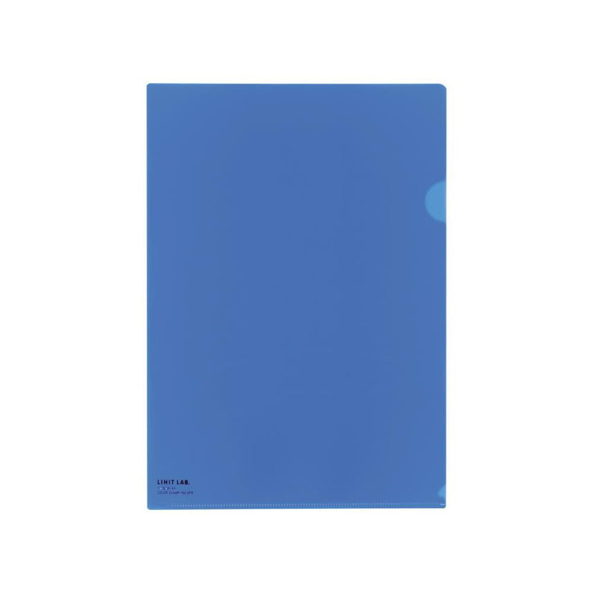 [Set of 5] Color clear folder A4