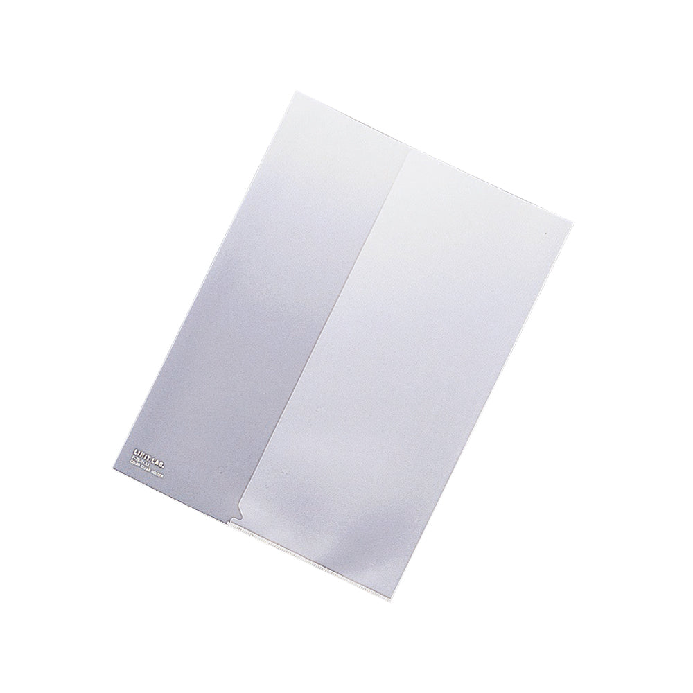 [Set of 5] Clear folder A4 (A3, 2-fold)