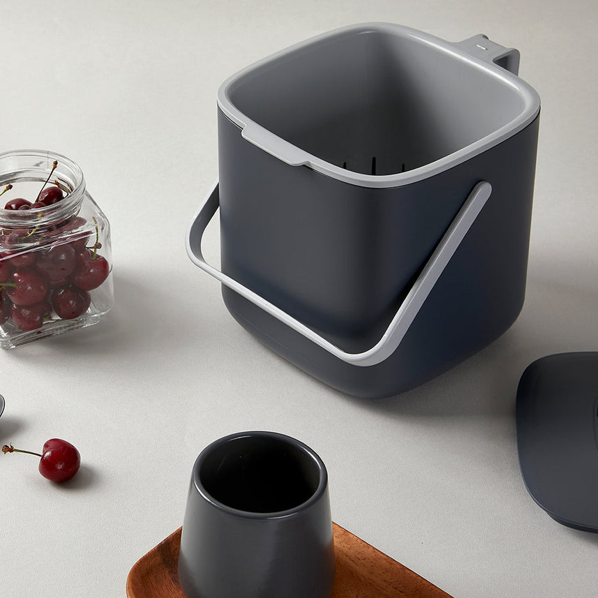 Litem | Multi Utility Waste Bin | Ivory | For Office Home & Kitchen