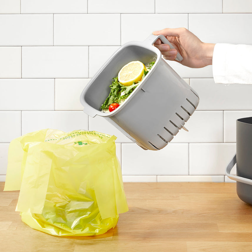 Litem | Multi Utility Waste Bin | Ivory | For Office Home & Kitchen