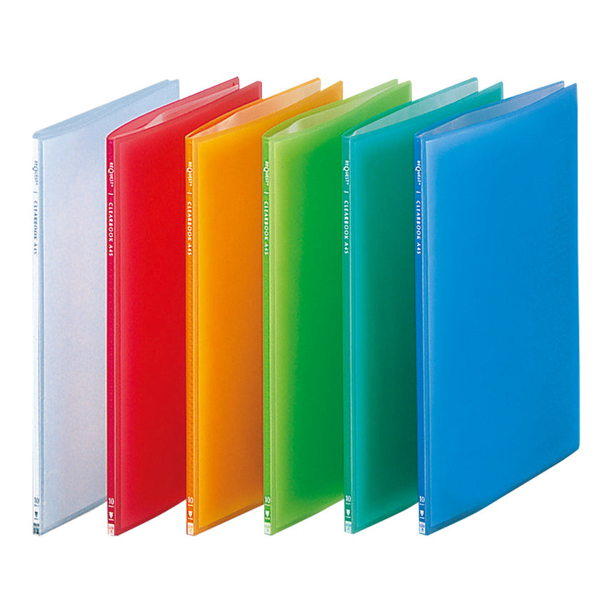 Request Transparent Clear Book A4 Vertical 10P