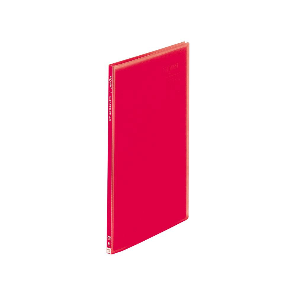 Request Transparent Clear Book A4 Vertical 20P