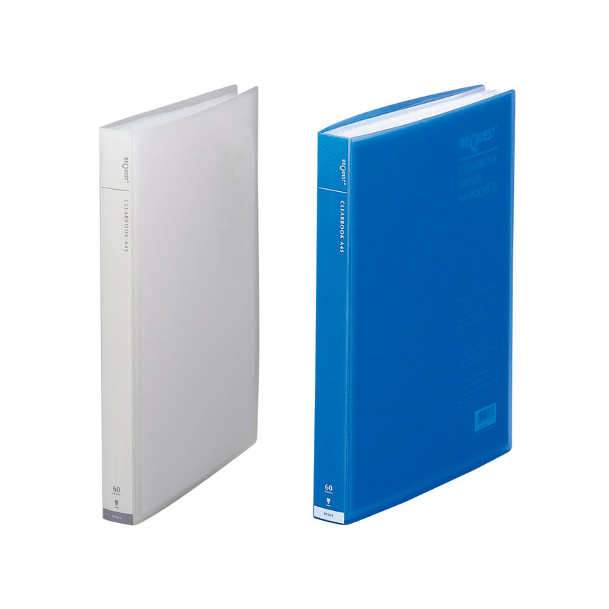 Request Transparent Clear Book A4 Vertical 60P