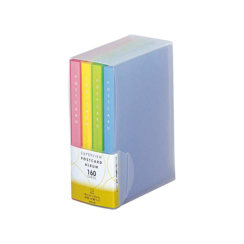 Request Super View Postcard Album A6 (4 books)