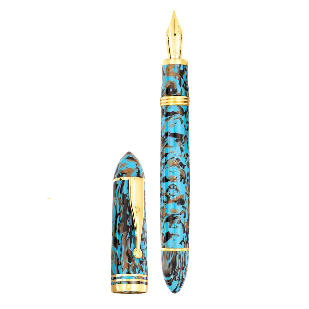 Gioia | Fountain Pen | Capodimonte Kawari | Gold Trims