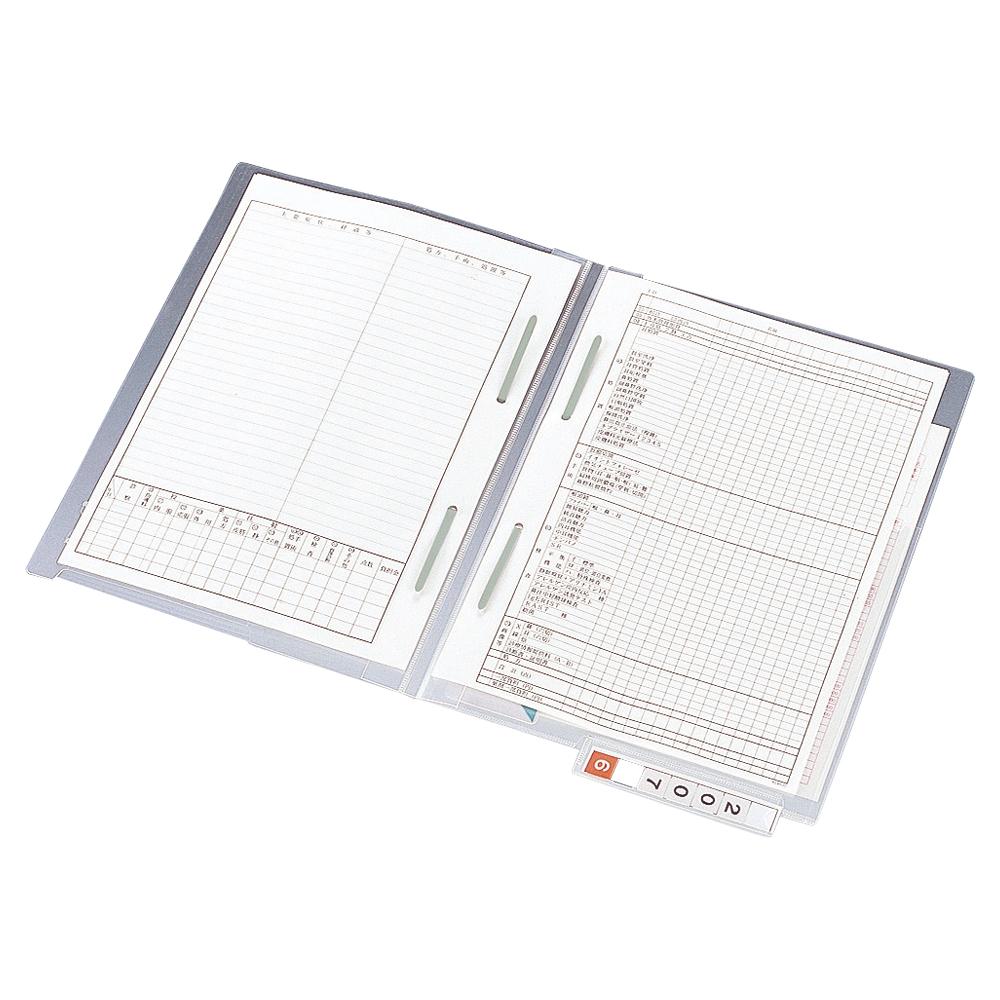 Medical record folder with double zipper