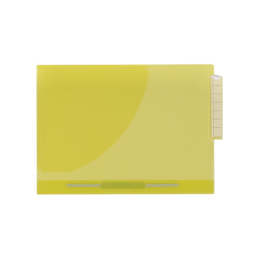 Color chart folder with zipper