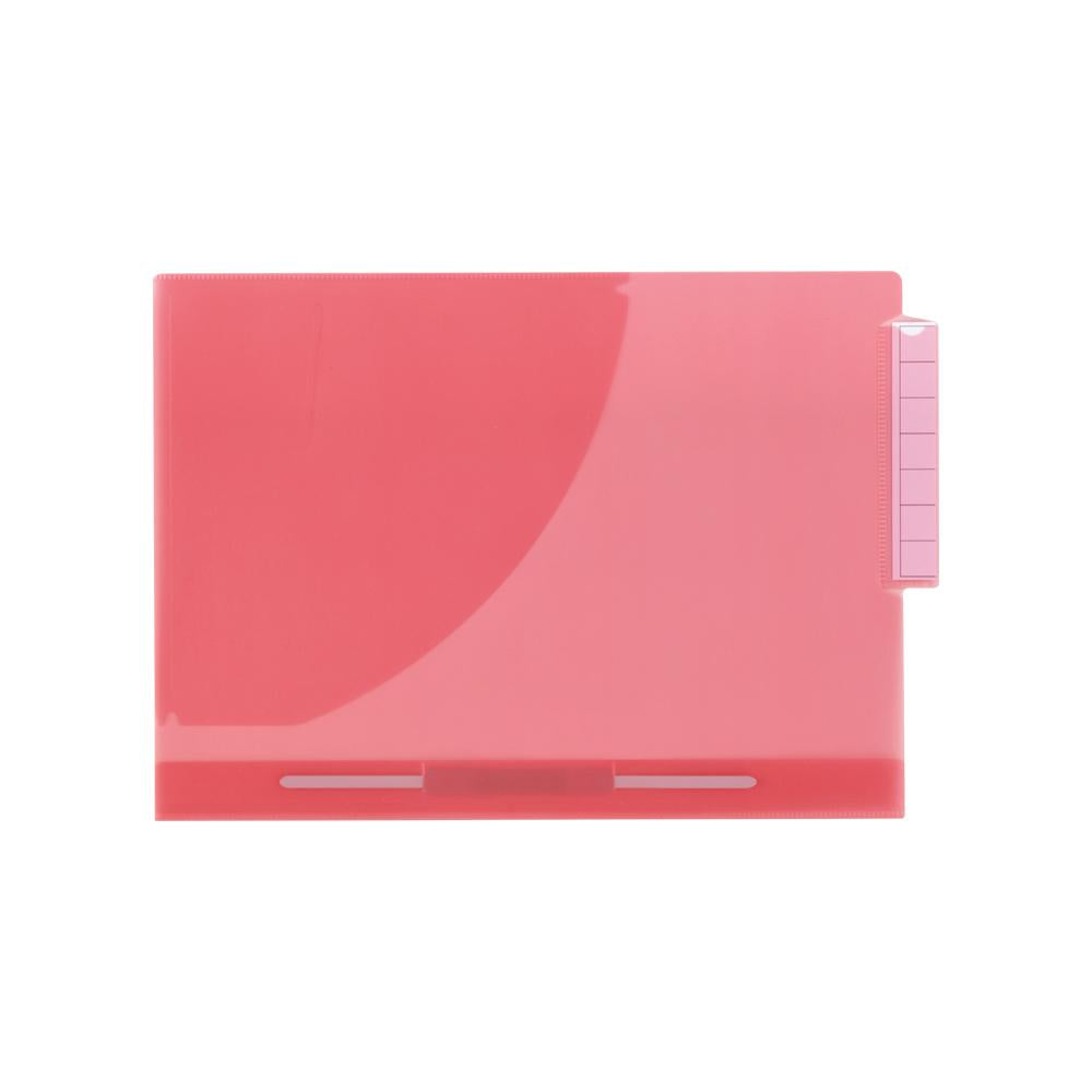 Color chart folder with zipper