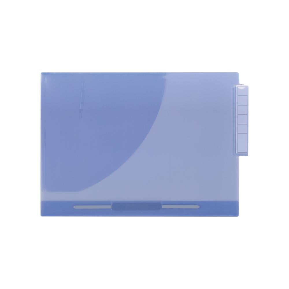 Color chart folder with zipper