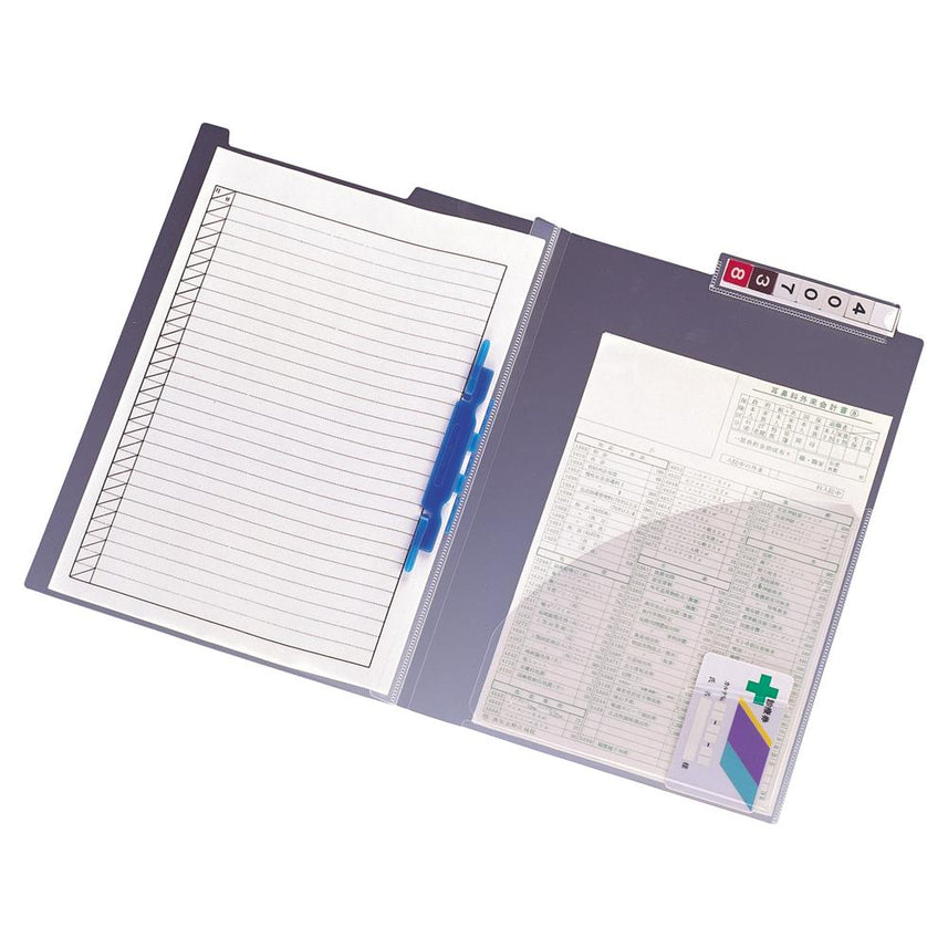 Medical record folder (looper flat fastener)