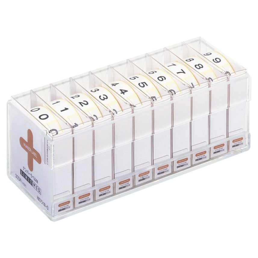 Number label M (roll type)