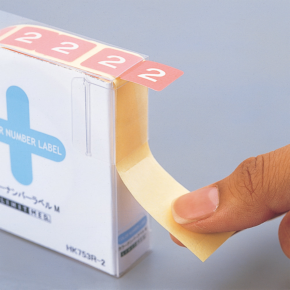 Color number label M (roll type)