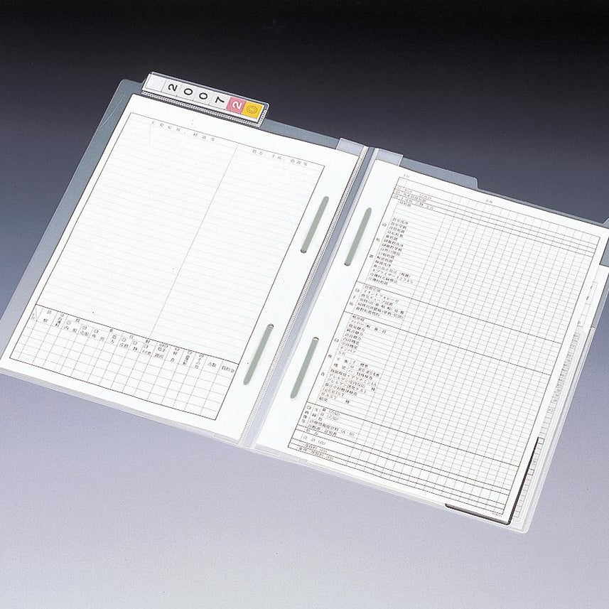 Medical record folder with double zipper A4 (200 sheets)