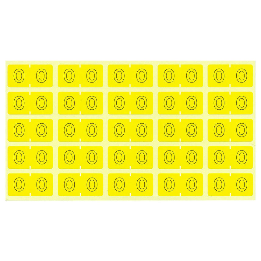 Color number label M (250 pieces)