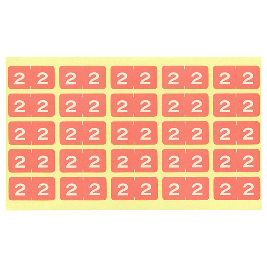 Color number label M (250 pieces)