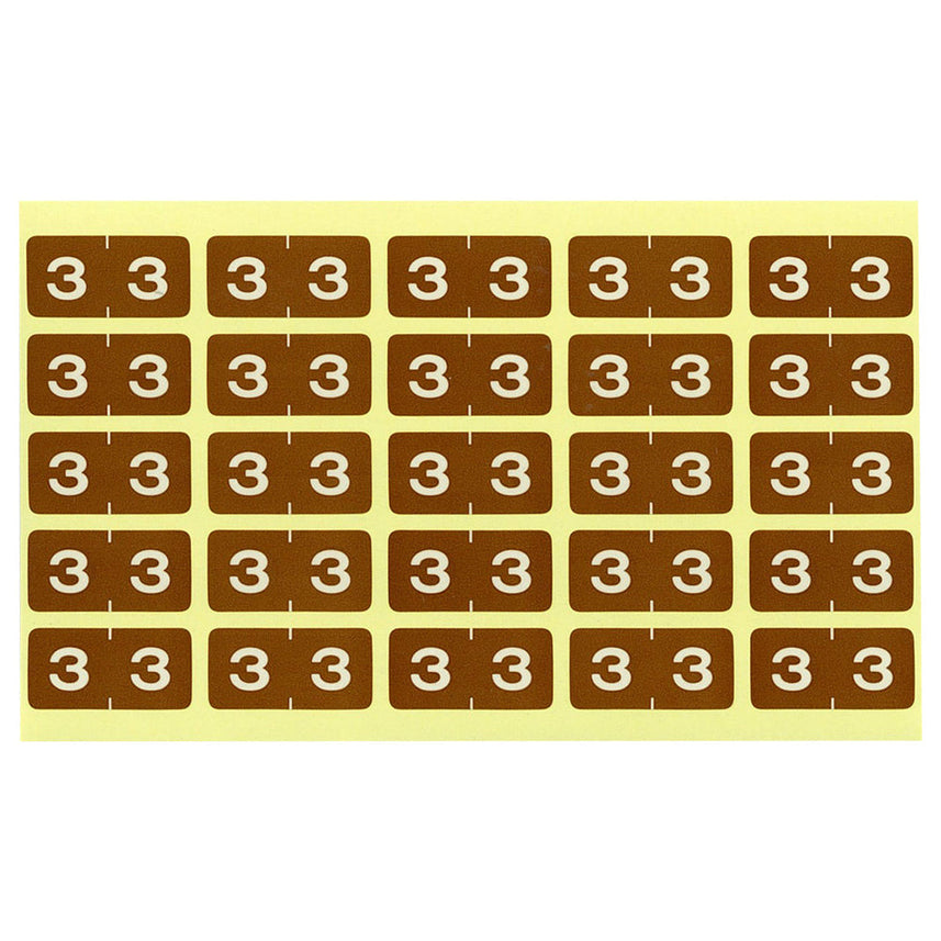 Color number label M (250 pieces)