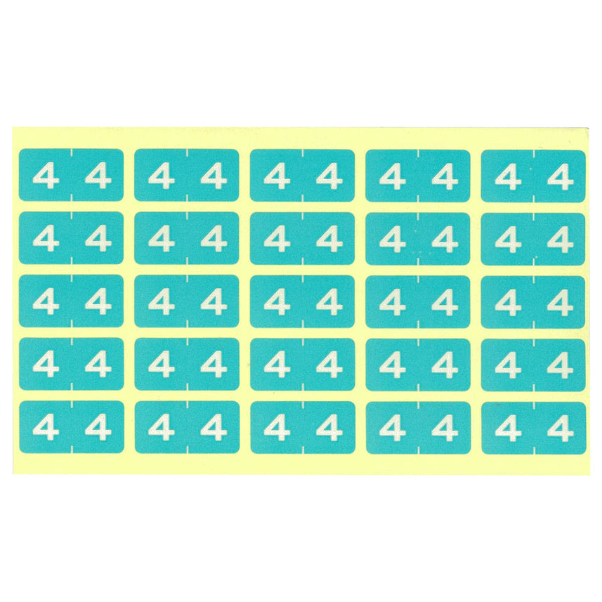 Color number label M (250 pieces)