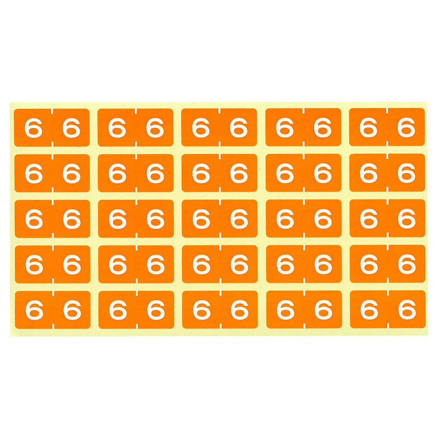 Color number label M (250 pieces)