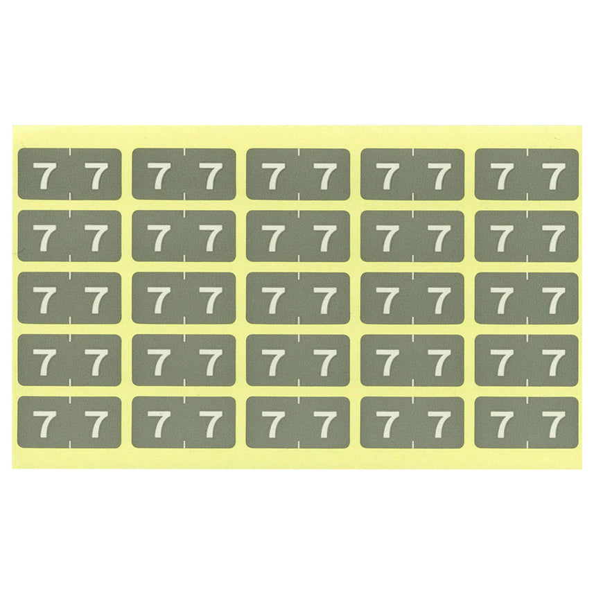 Color number label M (250 pieces)