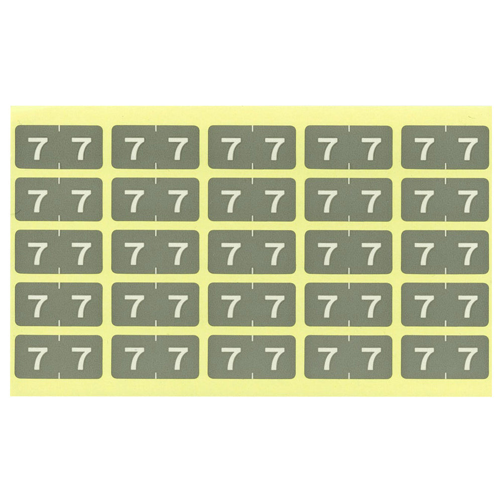 Color number label M (250 pieces)