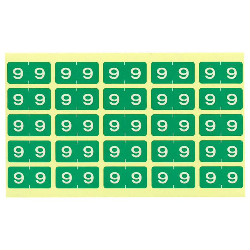 Color number label M (250 pieces)