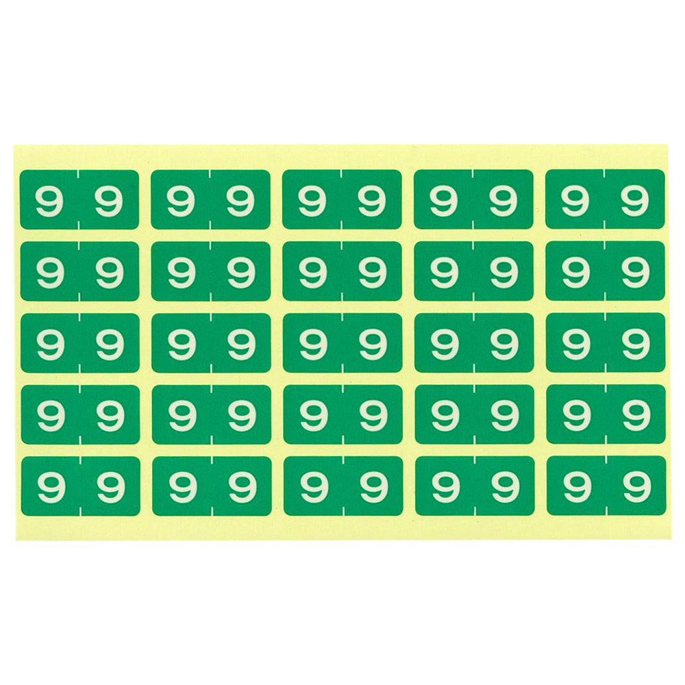 Color number label M (250 pieces)