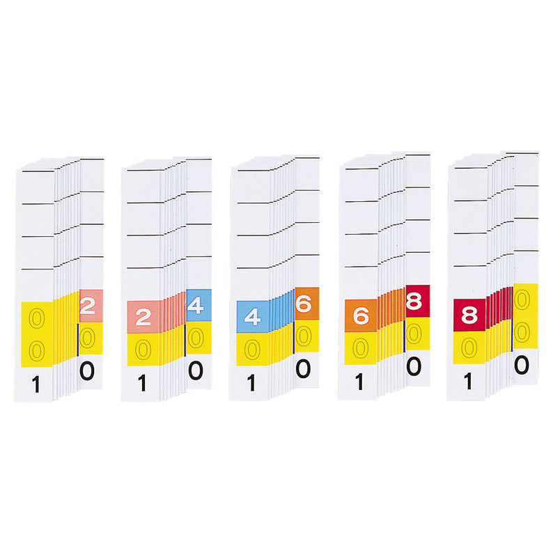 Color number heading paper <MD 3 digits>