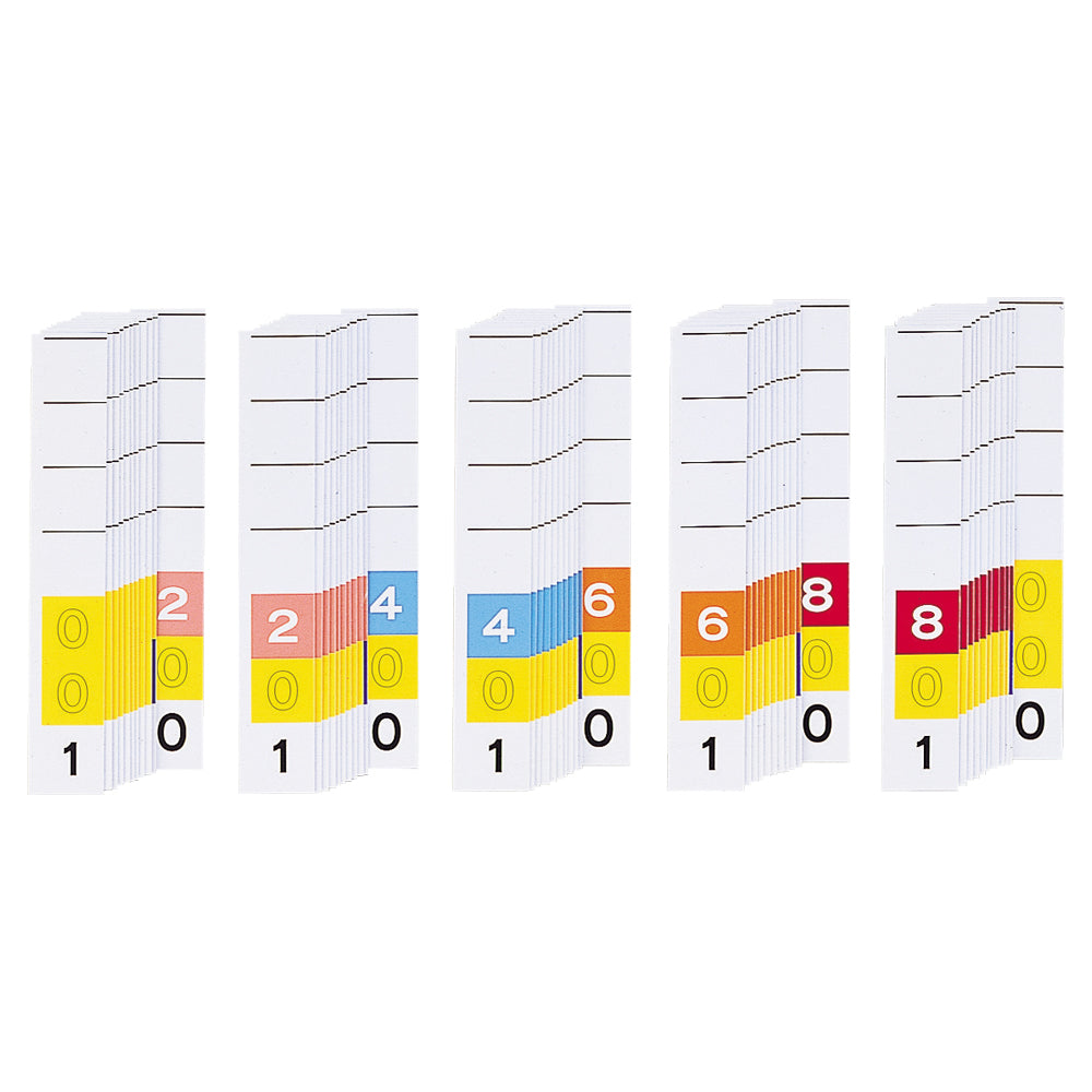 Color number heading paper <MD 3 digits>