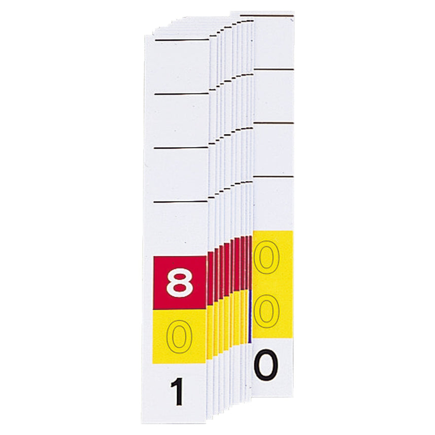 Color number heading paper <MD 3 digits>