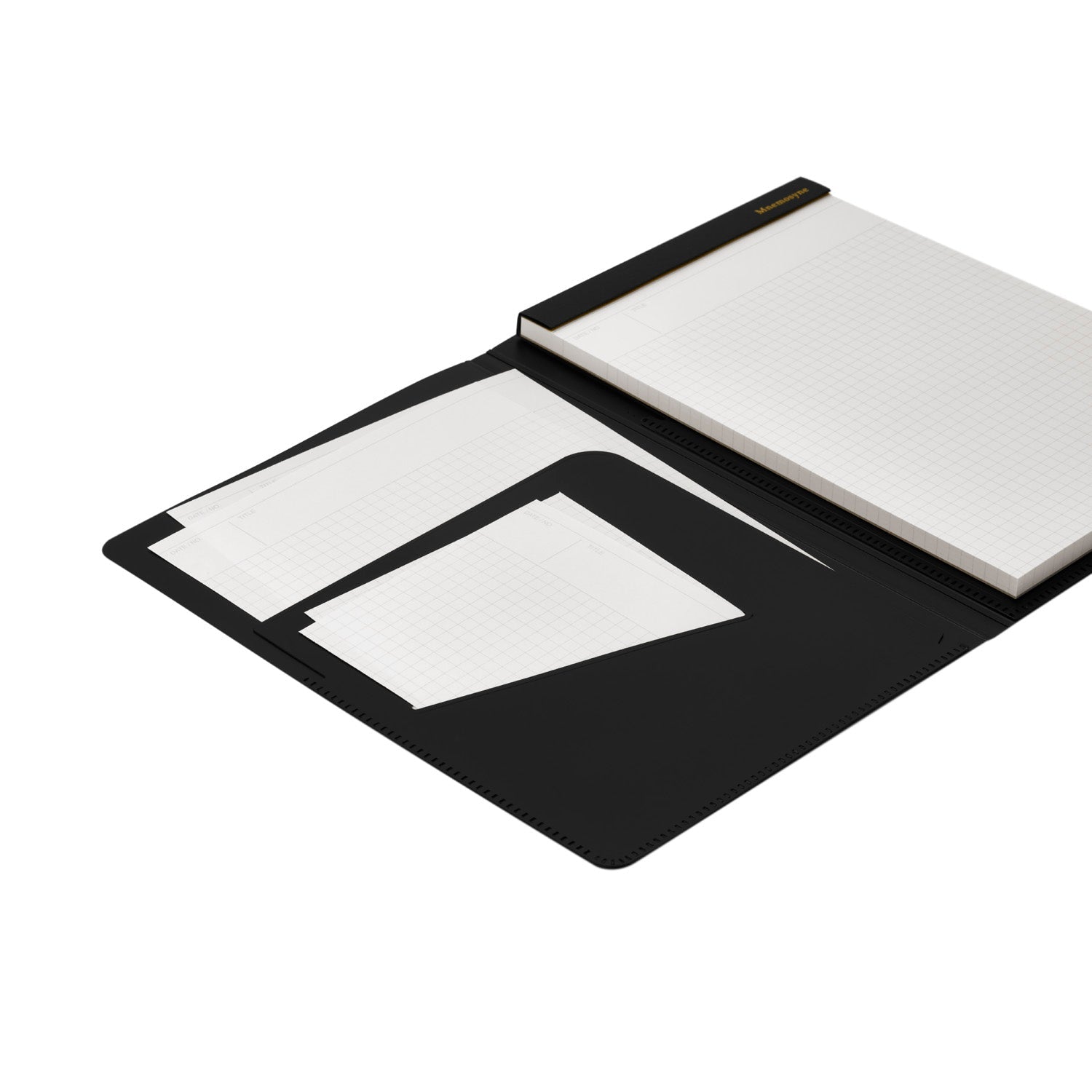 Maruman | Mnemosyne | Notepad with Folder | Square Grid | Stapled