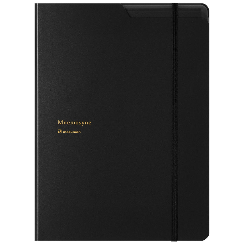 Maruman | Mnemosyne | Notepad with 5 Filling Pockets | Square Grid | Stapled