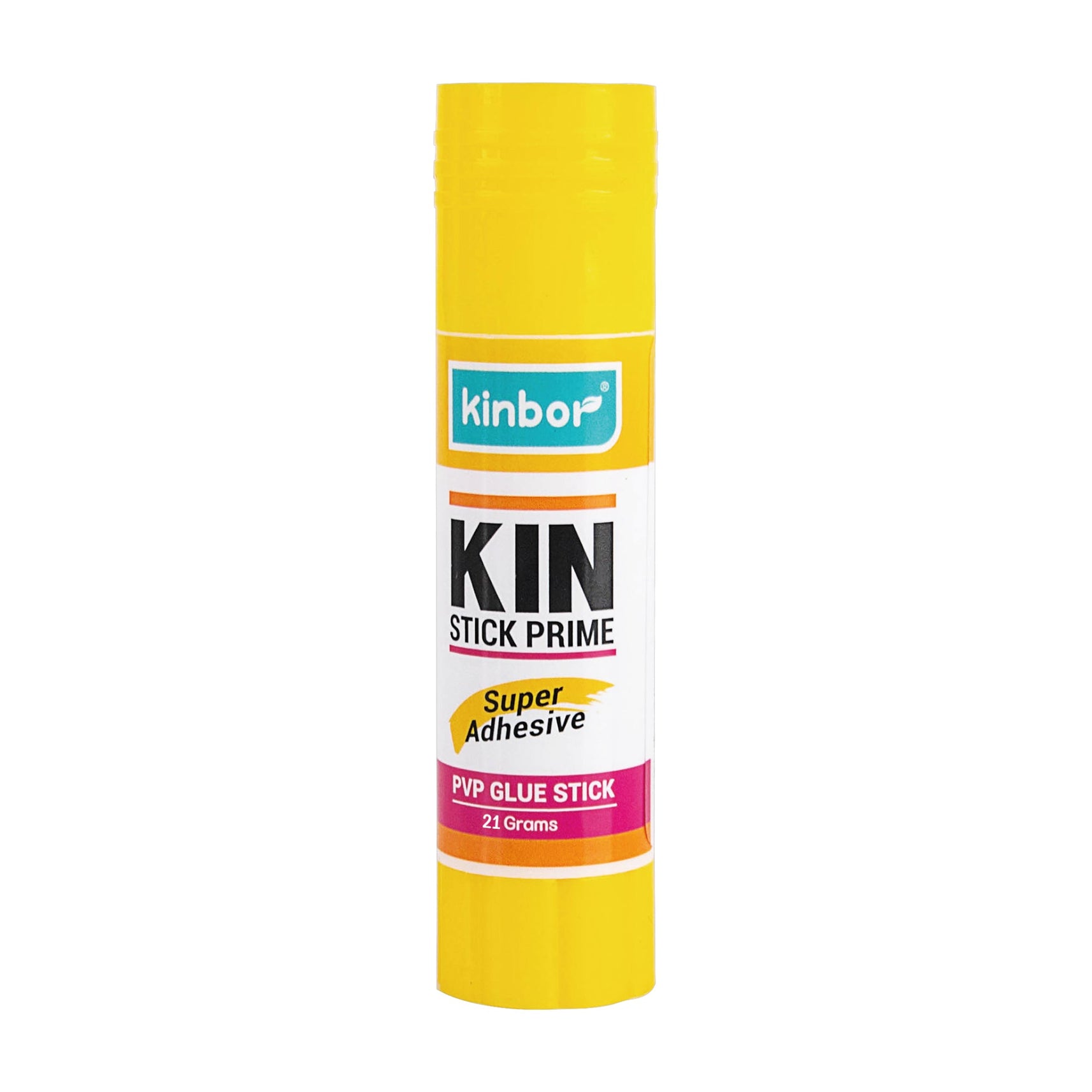 Kinbor Kin Stick Prime PVP Glue Stick Strong & Clean Adhesive for School, Office & Crafts