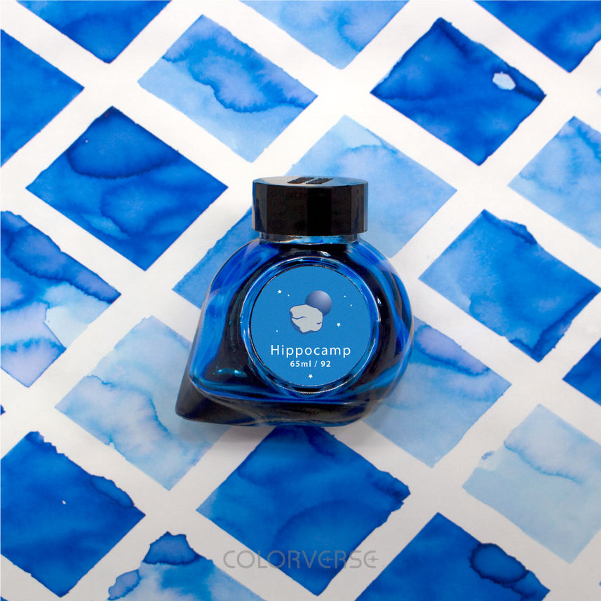 Colorverse Season 7 | Blue | Fountain Pen Ink Bottled | Eye On The Universe | Hippocamp & Comet SL9 Ink Set