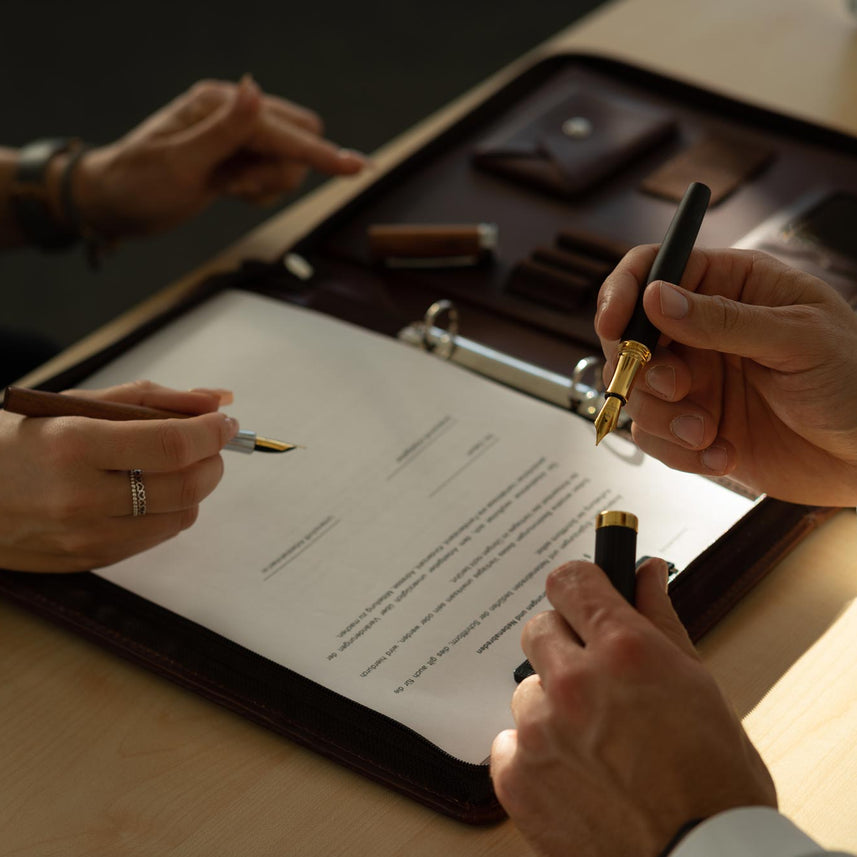 Horner | Scriptum | Fountain Pen | Ebony Wood-GT