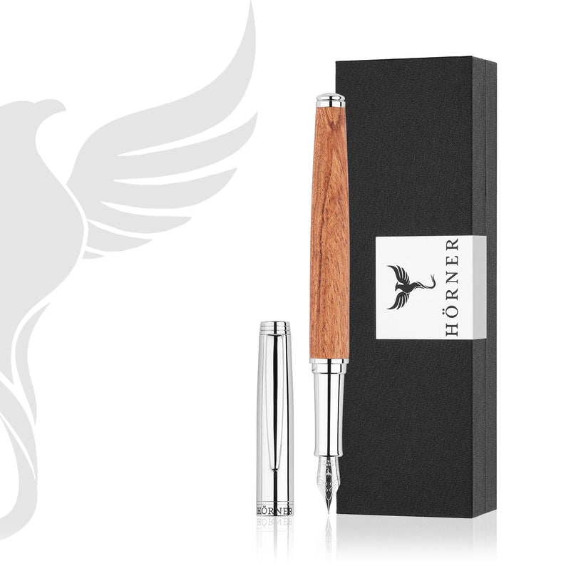 Horner | Legno | Fountain Pen | Rosewood Chrome