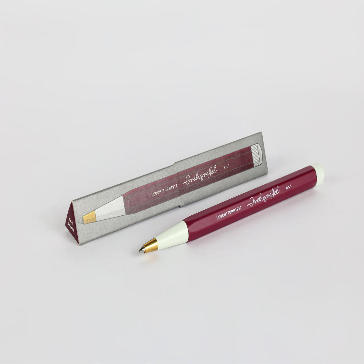 LEUCHTTURM1917 Drehgriffel No.1 Gel Pen - Port Red