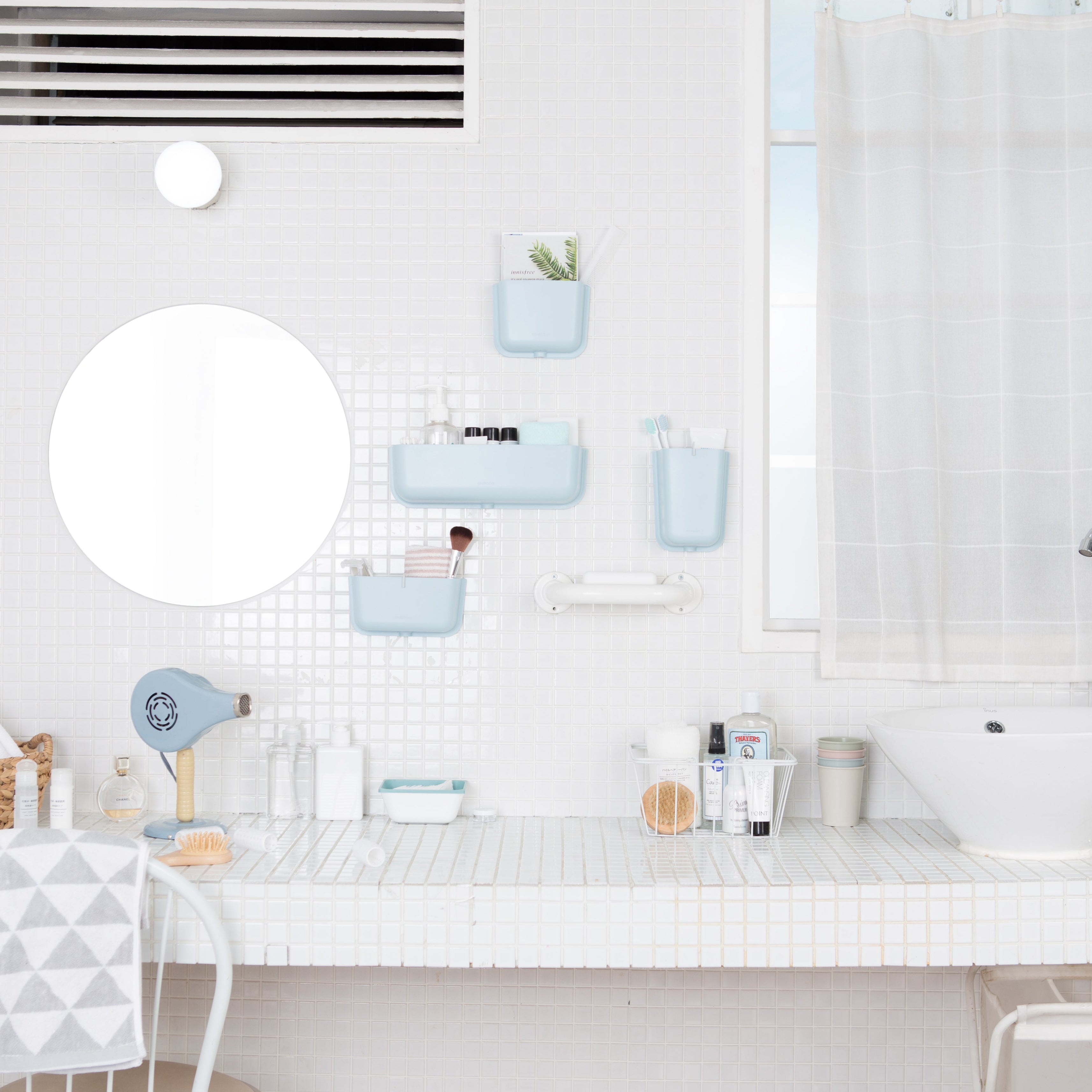 Litem | Wall Mounted | Organizer |  Mint | Myroom | For Office  Home & Kitchen