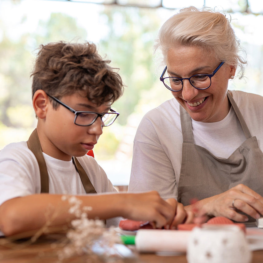 Jovi European Air-Dry Modeling Pure White Clay 3 Packets - Each Pack of 250 Grams for Sculpting Pottery Art & Craft Handicraft Educational Purpose Fine Motor Skills